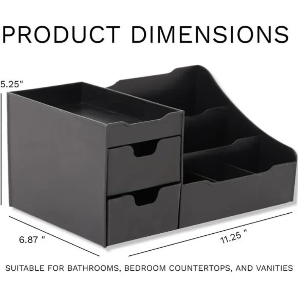 Bathroom Organizer for Dresser Organizer Countertop Women Men - dresser top